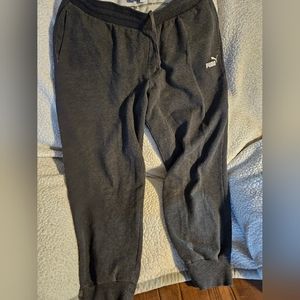 Puma sweat pant, XL, Dark Gray